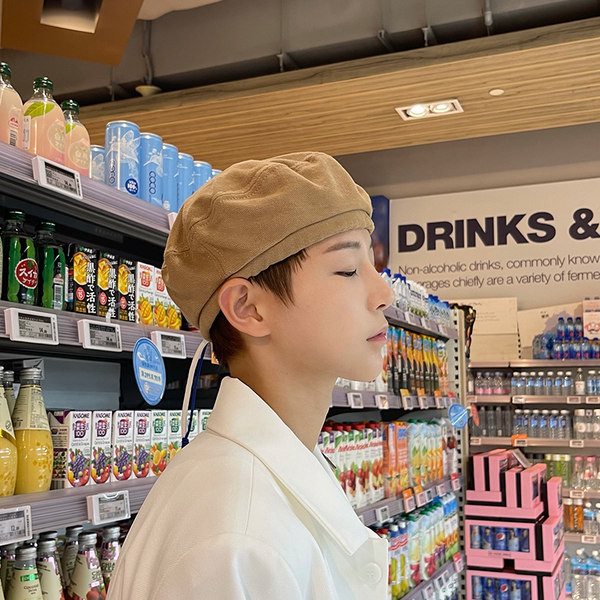 Κομψό ανδρικό καπέλο τύπου μπερέ