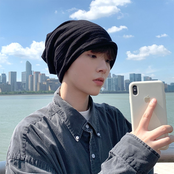 Καπέλο ανοιξιάτικο-φθινοπωρινό από λεπτό πλέξιμο