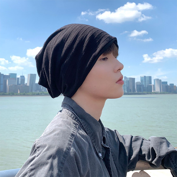 Καπέλο ανοιξιάτικο-φθινοπωρινό από λεπτό πλέξιμο