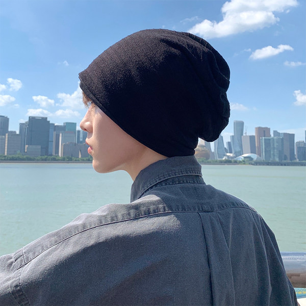 Καπέλο ανοιξιάτικο-φθινοπωρινό από λεπτό πλέξιμο