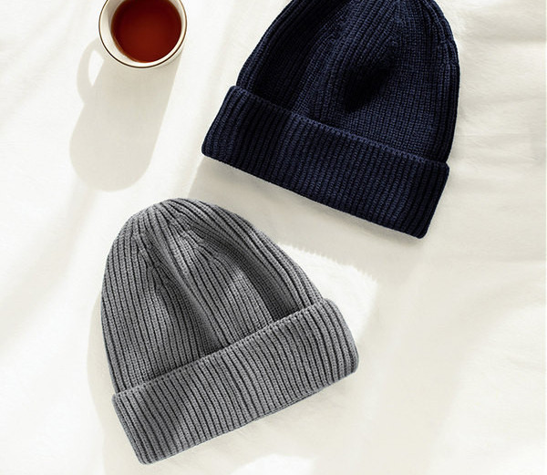 Ανδρικό χειμερινό μάλλινο καπέλο