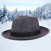 Ανδρικό μάλλινο καπέλο με κρόσσια