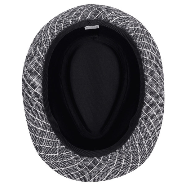 Ανδρικό καρό καπέλο με μεγάλο γείσο