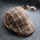 Ανδρικό καρό σκουφάκι