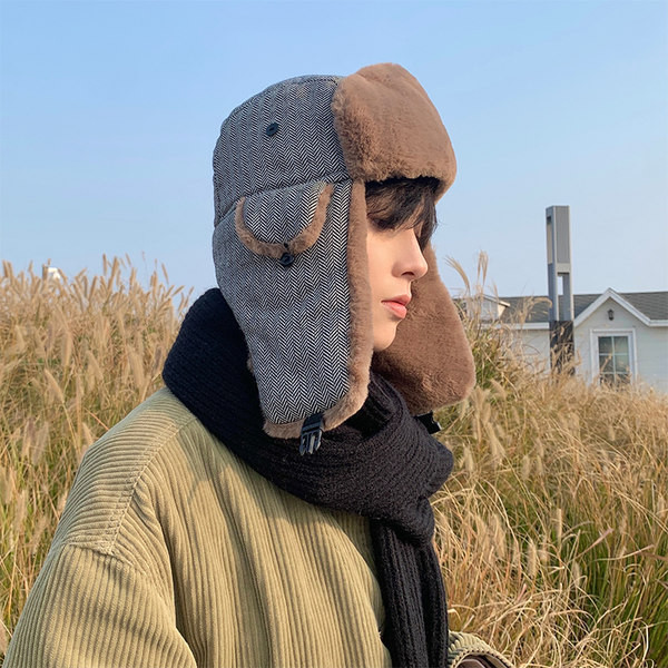 Ανδρικό χειμερινό καπέλο - ζεστό