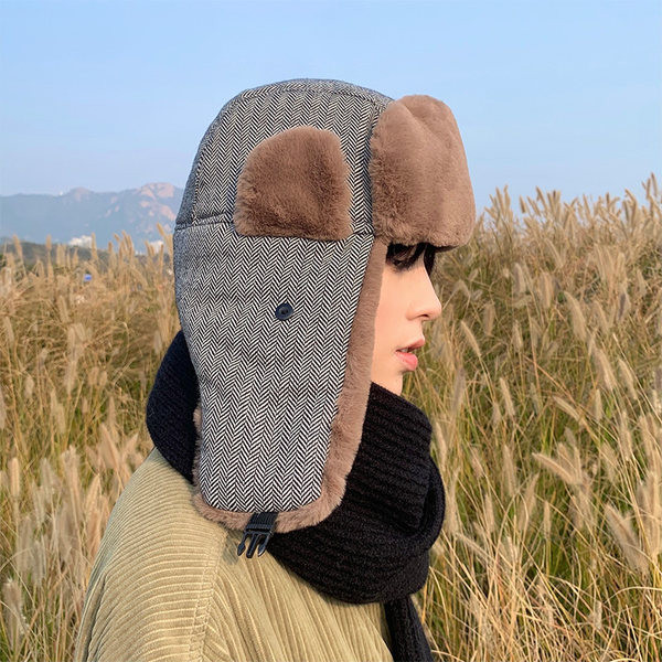 Ανδρικό χειμερινό καπέλο - ζεστό