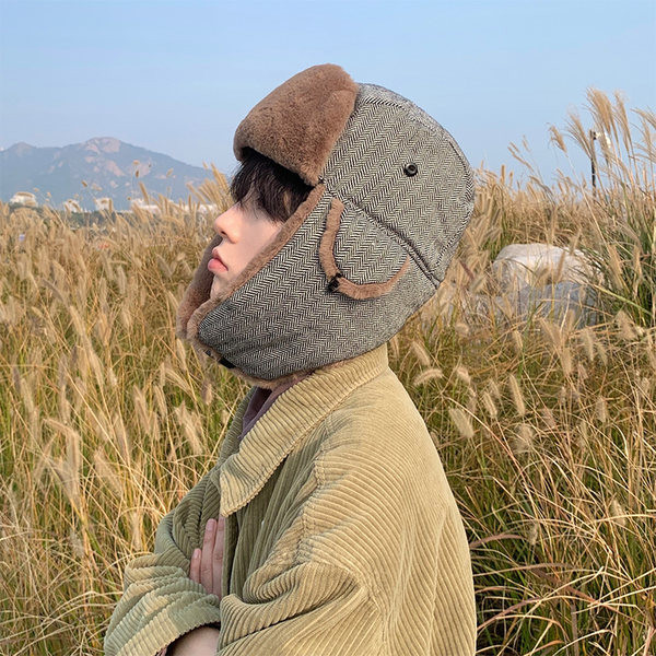 Ανδρικό χειμερινό καπέλο - ζεστό