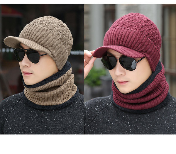 Модерена мъжка шапка подходяща за зимата