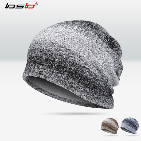 Ανδρικό χειμωνιάτικο καπέλο σε ιριδίζοντα χρώματα