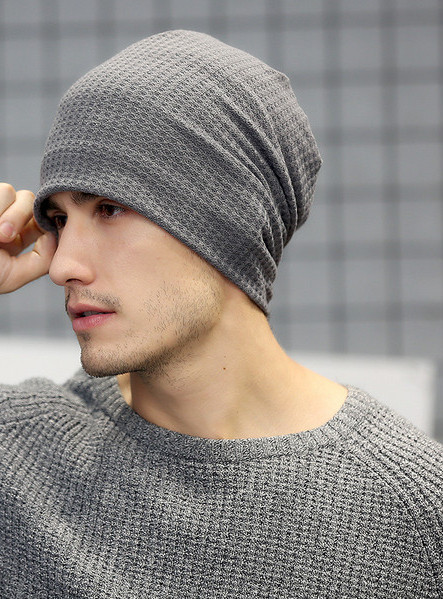 A divatos sapkák koreai változata férfi őszi és téli kalapok sapkák női Baotou sapkák turbán bezárt sapkák vékony felnőtt hálósapkák