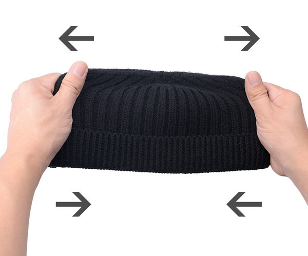 Ανδρικό πλεκτό καπέλο - κλασικό  μοντέλο