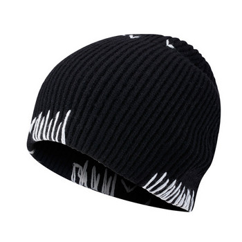 Νέο μοντέλο ανδρικό καπέλο με σχέδιο σε γκρι και μαύρο χρώμα