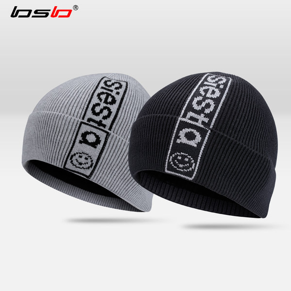 Ανδρικό χειμερινό καπέλο με επιγραφή