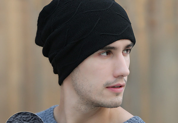 Muška zimska kapa - običan model