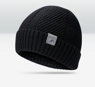 Γυναικείο χοντρό καπέλο με ζεστή φόδρα