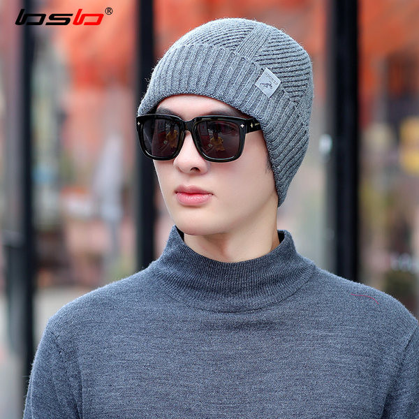 Γυναικείο χοντρό καπέλο με ζεστή φόδρα