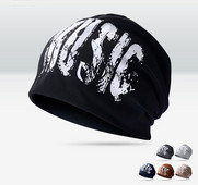 Muški platneni šešir s natpisom