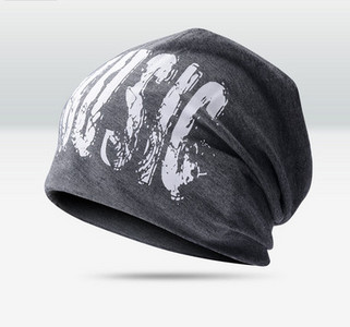 Muški platneni šešir s natpisom