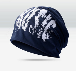 Muški platneni šešir s natpisom