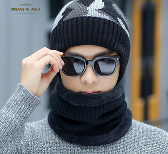 Ανδρικό πλεκτό καπέλο σε πολλά χρώματα κατάλληλο για το χειμώνα