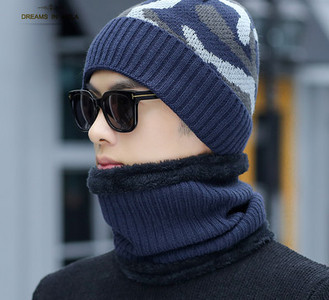 Ανδρικό πλεκτό καπέλο σε πολλά χρώματα κατάλληλο για το χειμώνα