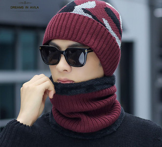 Ανδρικό πλεκτό καπέλο σε πολλά χρώματα κατάλληλο για το χειμώνα