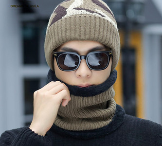 Ανδρικό πλεκτό καπέλο σε πολλά χρώματα κατάλληλο για το χειμώνα