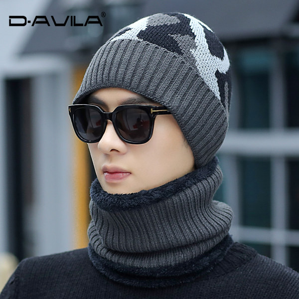 Ανδρικό πλεκτό καπέλο σε πολλά χρώματα κατάλληλο για το χειμώνα