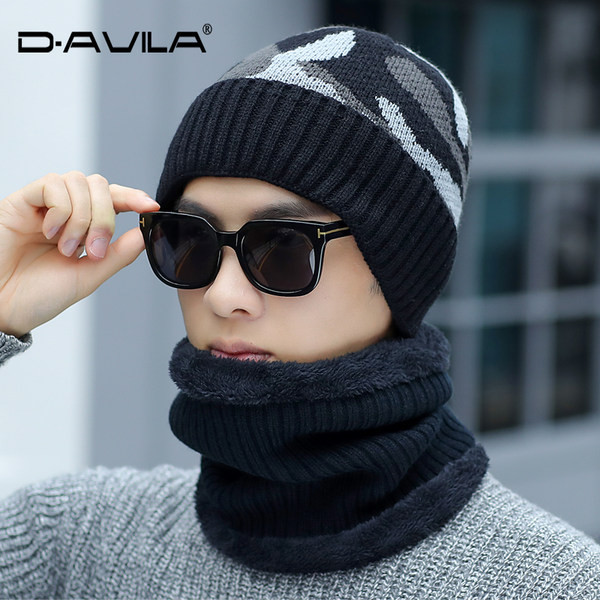 Ανδρικό πλεκτό καπέλο σε πολλά χρώματα κατάλληλο για το χειμώνα