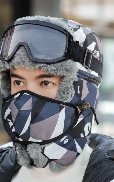 Γυναικείο χειμωνιάτικο καπέλο με  ζεστή φόδρα