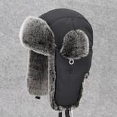 Ανδρικό χειμωνιάτικο καπέλο με ζεστή φόδρα