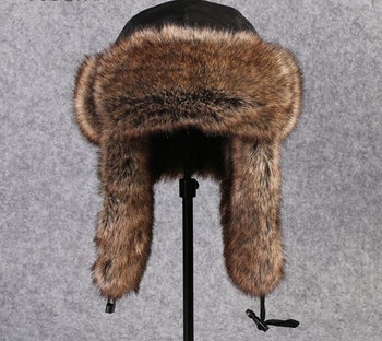Ανδρικό χειμωνιάτικο καπέλο με ζεστή φόδρα