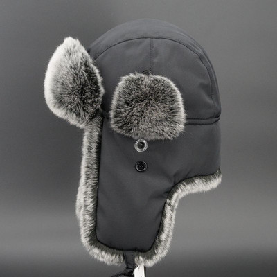 Ανδρικό χειμωνιάτικο καπέλο με ζεστή φόδρα