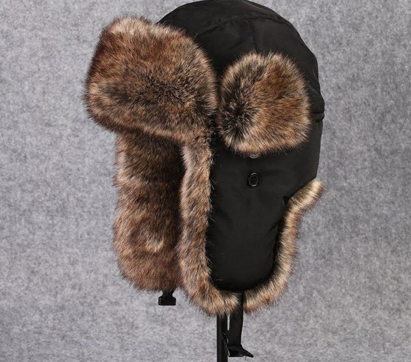 Ανδρικό χειμωνιάτικο καπέλο με ζεστή φόδρα