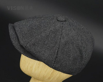 Модерна мъжка шапка в два цвята