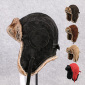 Ανδρικό καπέλο με αυτιά και κορδόνια