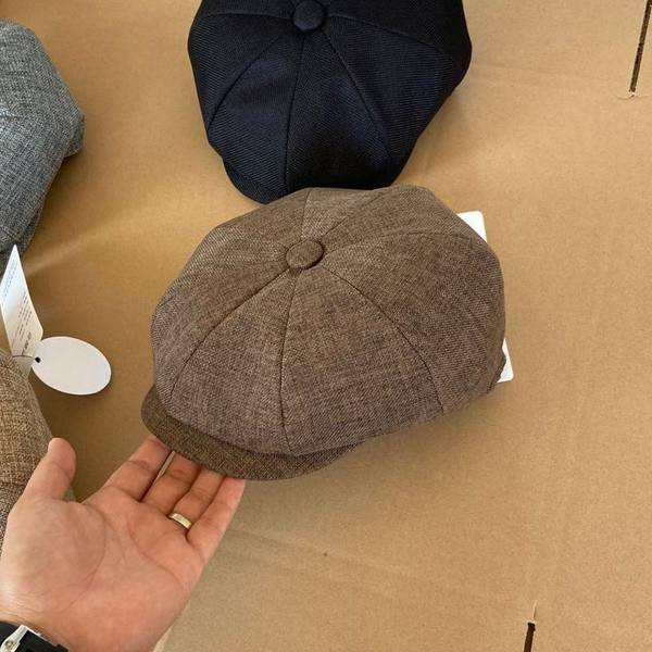 Ανδρικό ανοιξιάτικο καπέλο μπερέ με γείσο