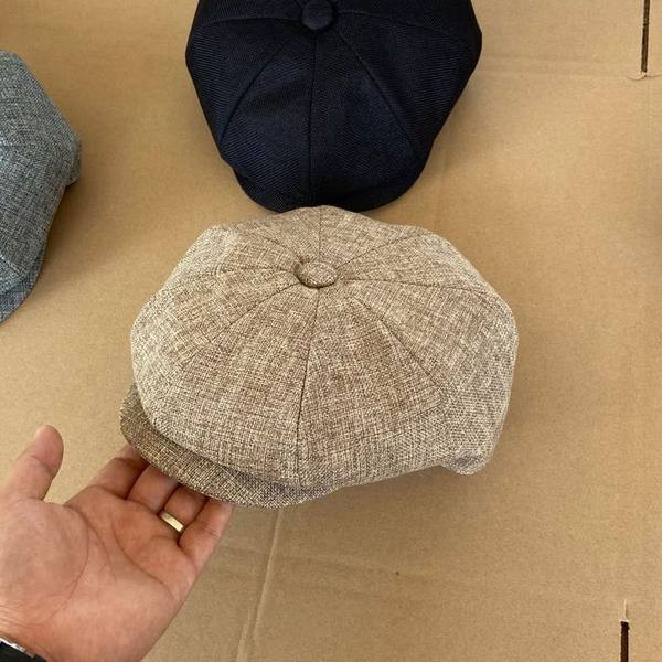 Ανδρικό ανοιξιάτικο καπέλο μπερέ με γείσο