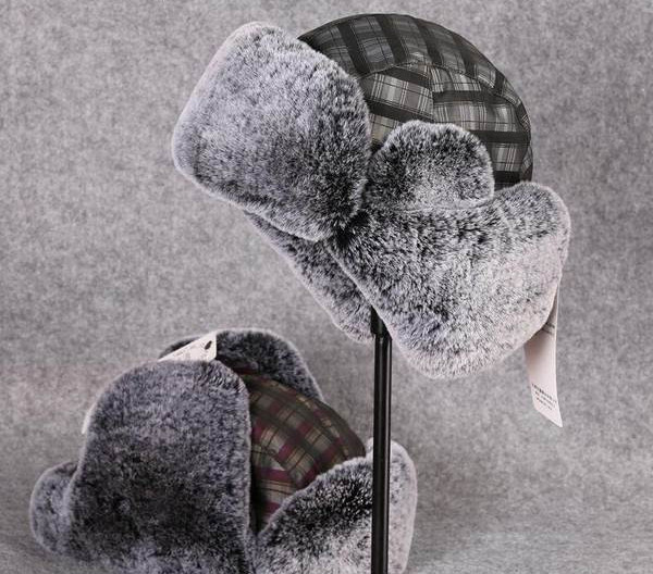 Muški ležerni štitnici za uši u obliku šešira s perom