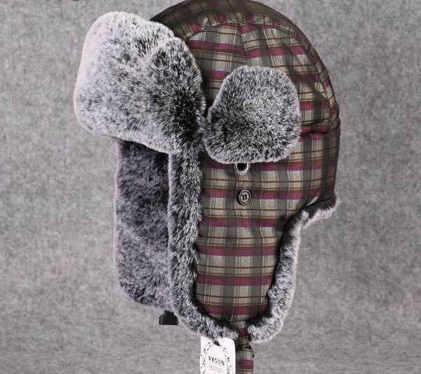 Muški ležerni štitnici za uši u obliku šešira s perom