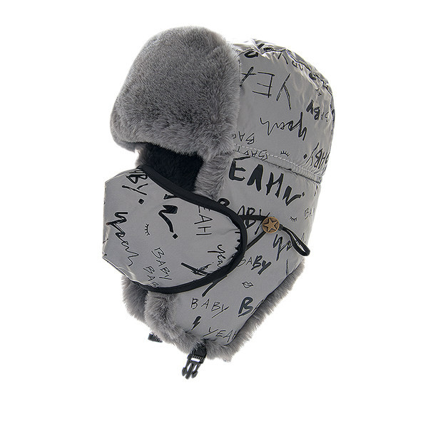 Ανδρική σκουφιά με ζεστή φόδρα