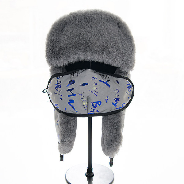 Ανδρική σκουφιά με ζεστή φόδρα