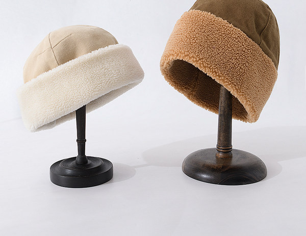 Ανδρικό καπέλο με ζεστή φόδρα