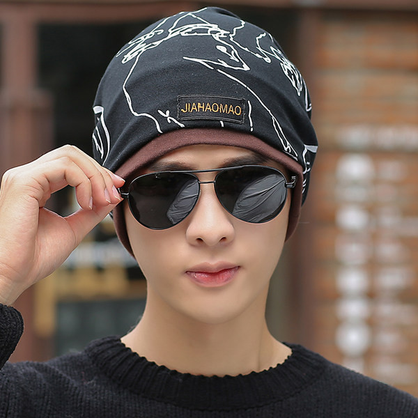 Novi model muške kape sa grbom - crne boje