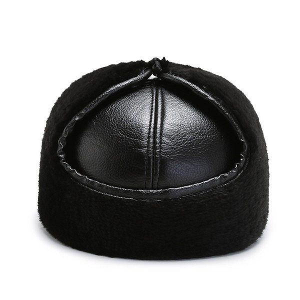 Muška kožna kapa sa grbom