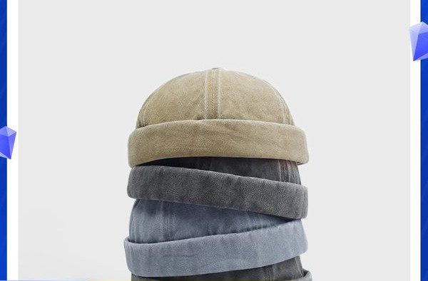 Модерна мъжка шапка - изчистен модел