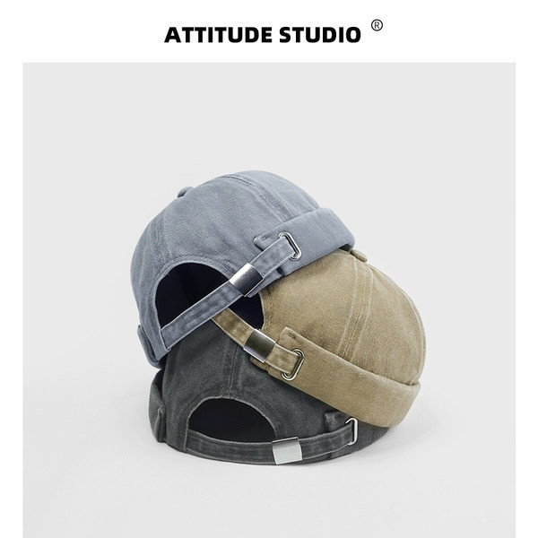 Модерна мъжка шапка - изчистен модел