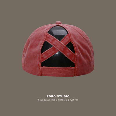 Ανδρικό τζιν καπέλο με κοψίματα