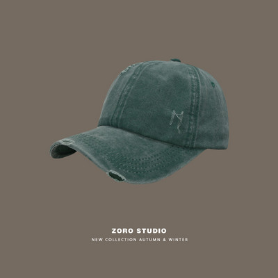 Ανδρικό τζιν καπέλο με κοψίματα