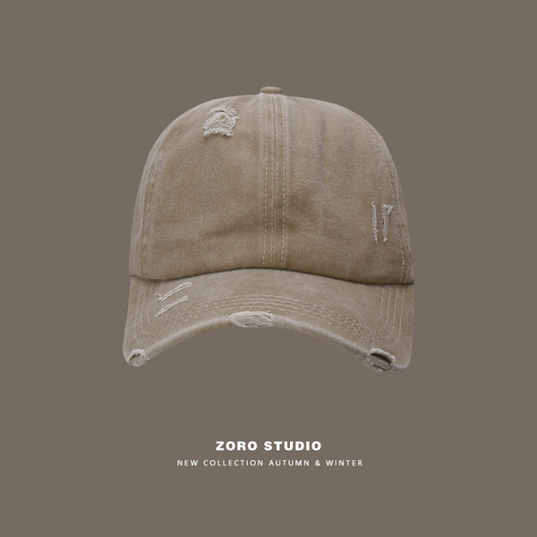 Ανδρικό τζιν καπέλο με κοψίματα